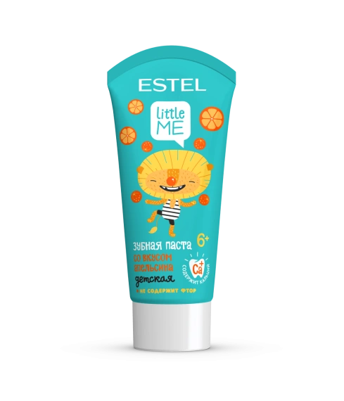 Зубная паста со вкусом апельсина