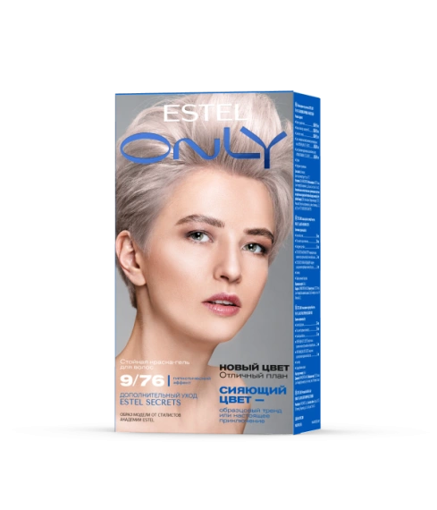 Гипнотический эффект | Блондин коричнево-фиолетовый EO9/76