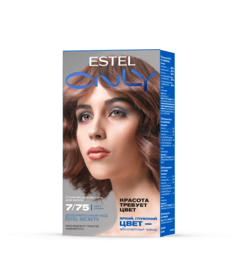 Русый коричнево-красный EO7/75