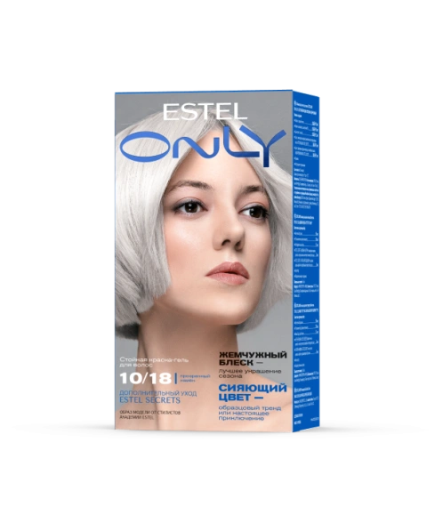 Прозрачный намёк | Светлый блонд пепельно-жемчужный EO10/18
