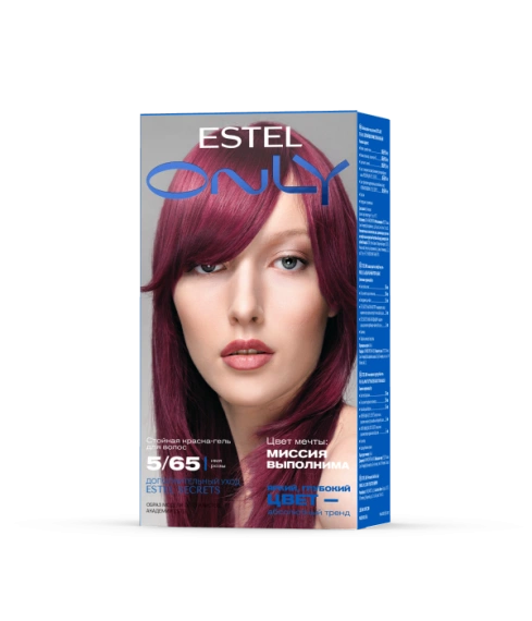 Имя розы | Светлый шатен фиолетово-красный EO5/65