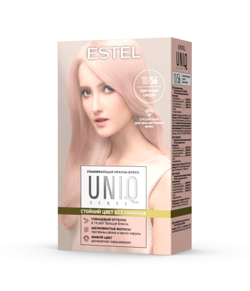 Цветущая сакура / Светлый блондин красно-фиолетовый 10/56