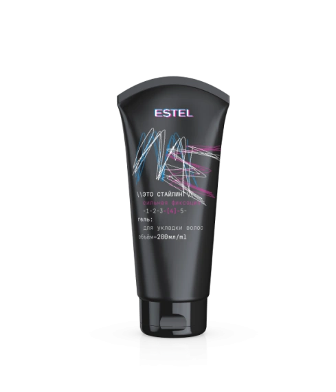Гель для укладки волос. Сильная фиксация